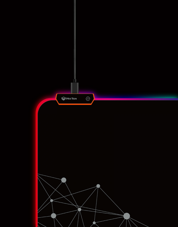 Mousepad Alfombrilla RGB Meetion