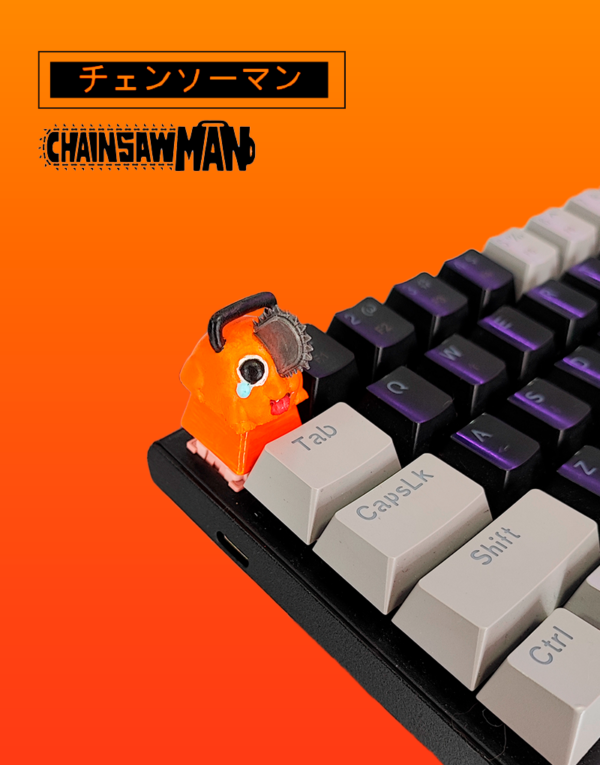Keycap Chainsaw man Pochita