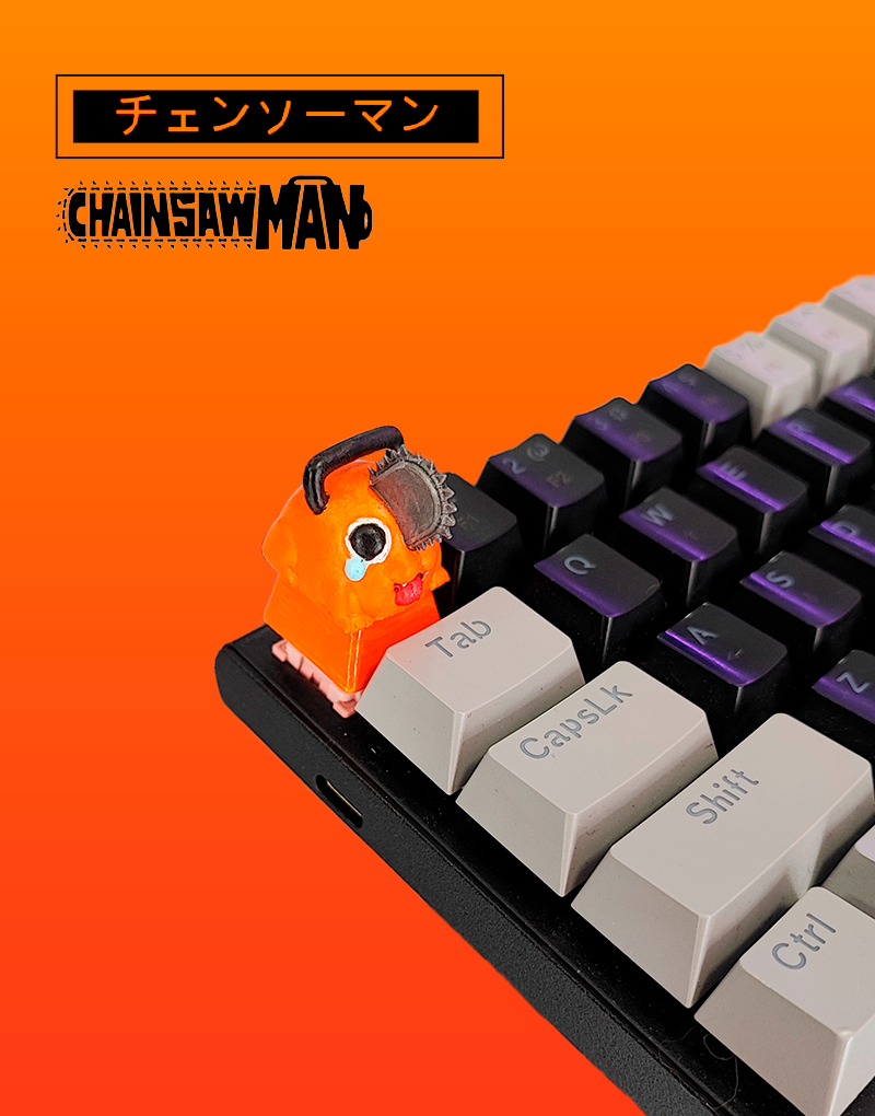 Keycap Chainsaw man Pochita