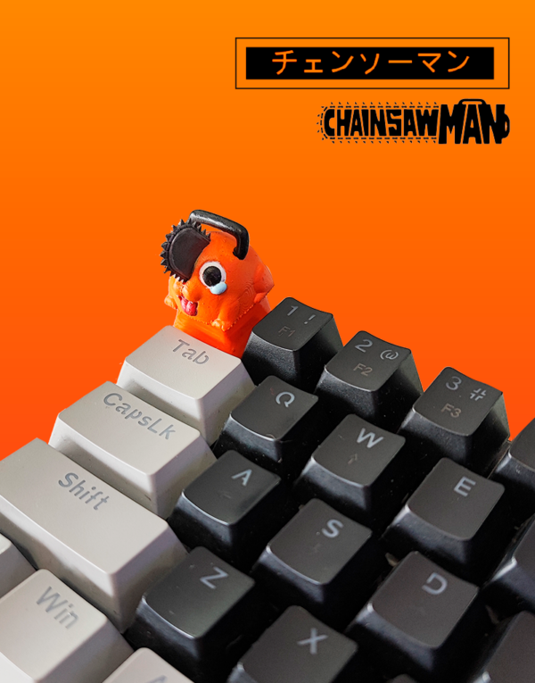 Keycap Chainsaw man Pochita