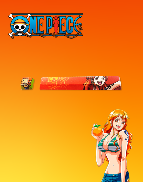 Keycaps One Piece Nami