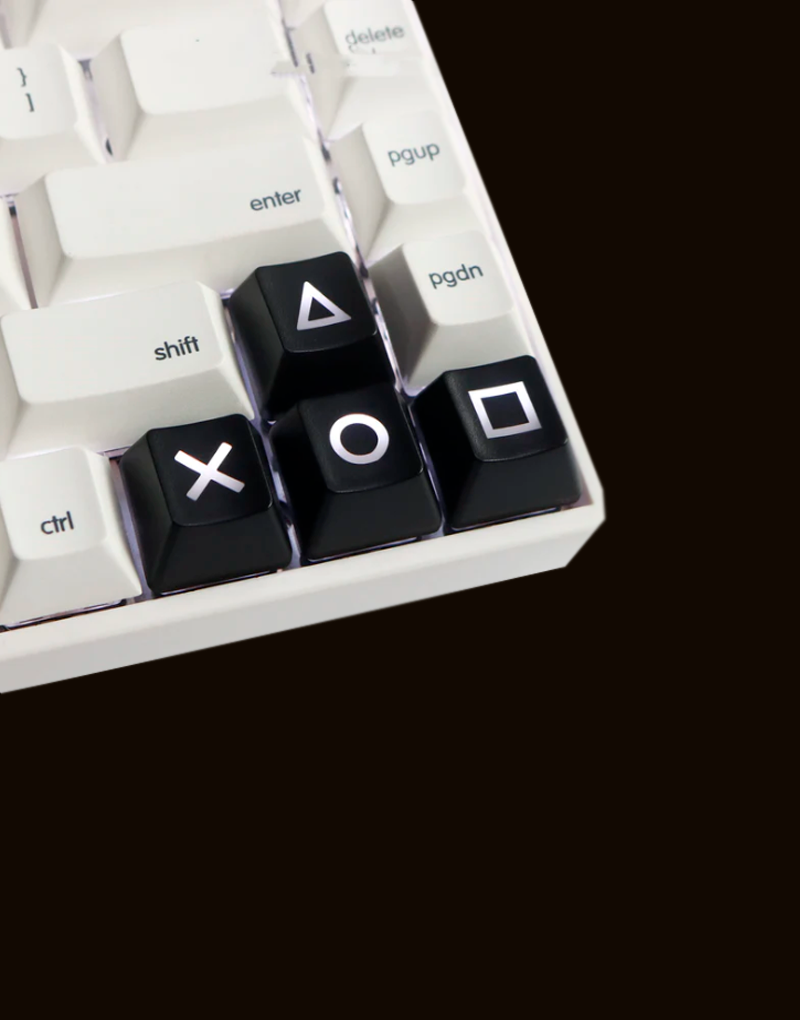 Keycaps control Play Station