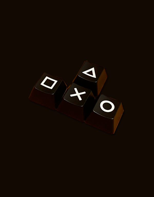 Keycaps control Play Station