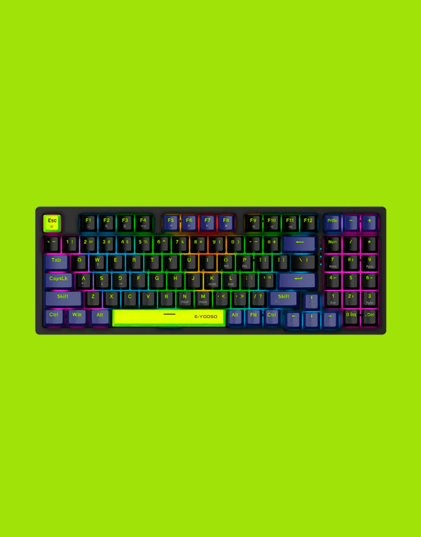 Teclado E-Yooso Z94 Neon