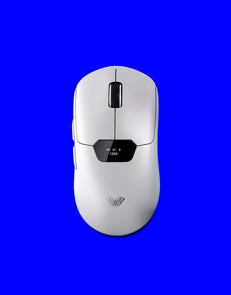 Mouse Aula SC390 Trimodo 2.4G Bluetooth Cable