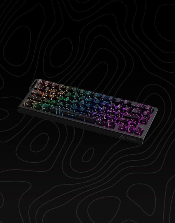 Teclado Magnético X68 PRO HE Black Contour Line